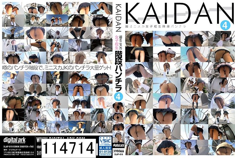 KAIDAN 超ミニスカ女子校生階段パンチラ 4